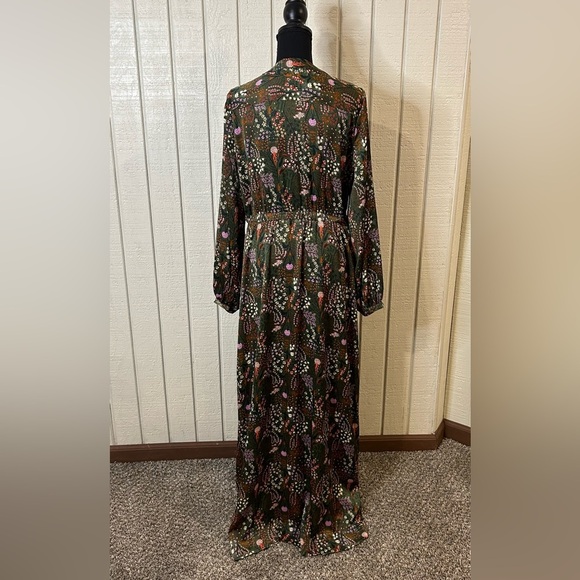 Scotch & Soda Endless Horizon Wrap Maxi Dress, size large. - Picture 3 of 6